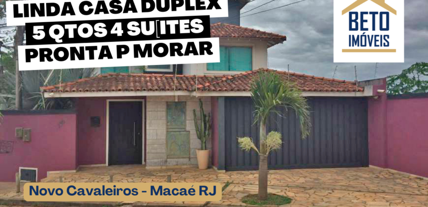 Casa com 5 Quartos e 4 suítes à Venda ou Locação, 380 m²