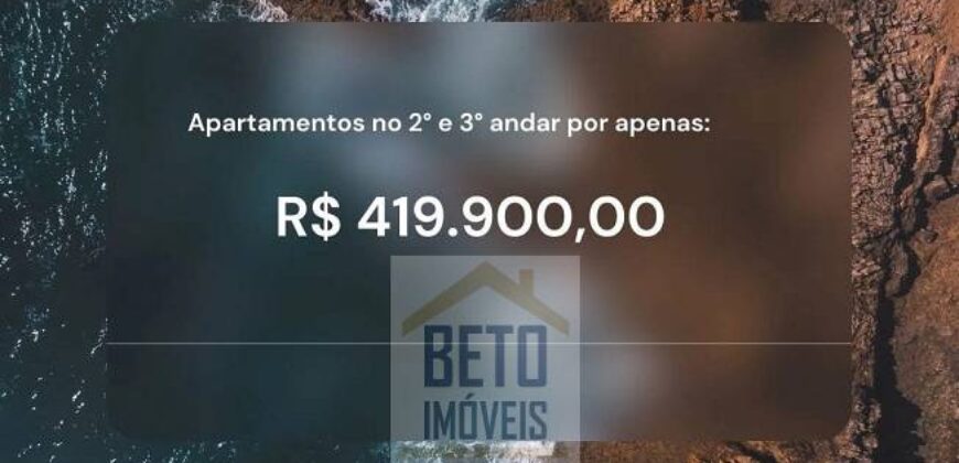 Apartamento com 2 Quartos e 2 banheiros à Venda, 80 m² por R$ 419.000