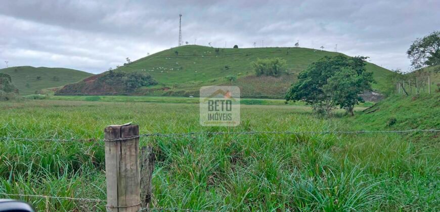 Fazenda 206 alqueires, beirando Rio São João e BR 101 com 2 km