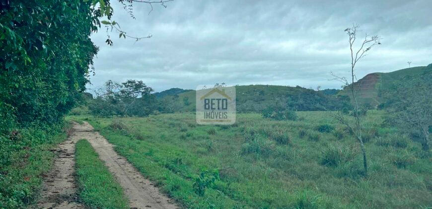 Fazenda 206 alqueires, beirando Rio São João e BR 101 com 2 km