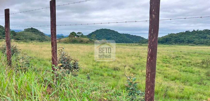 Fazenda 206 alqueires, beirando Rio São João e BR 101 com 2 km