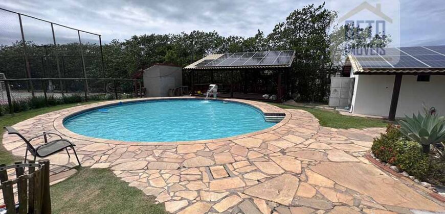 Casa dos sonhos p/ Locação 260m² Toda Mobiliada | Ilha da Caieira – Macaé/ RJ