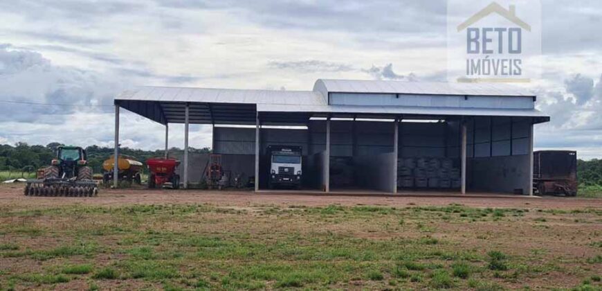Espetucular Fazenda para Pastejo Rotacionado toda estruturada e maquinários | Vila Rica/ MT