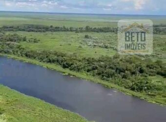 Fazenda à Venda com 60 mil hetcaters toda cercada, beira Rio Paraguai | Cáceres/ MT