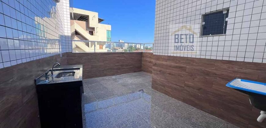 Alugue Apto Cobertura 80m² de 2 Quartos com 1 Suíte no Novo Cavaleiro | Macaé/RJ