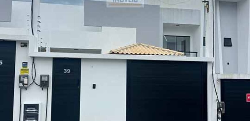 Casa Linear 122m² com 3 Qtos 1 suíte no Condomínio Vale das Palmeiras | Macaé/ RJ