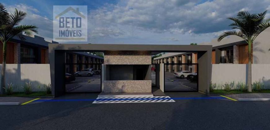 Casa Dúplex Novinha 102 m² 3 Qtos 1 Suíte em Condomínio Fechado na Cancela Preta | Macaé/RJ