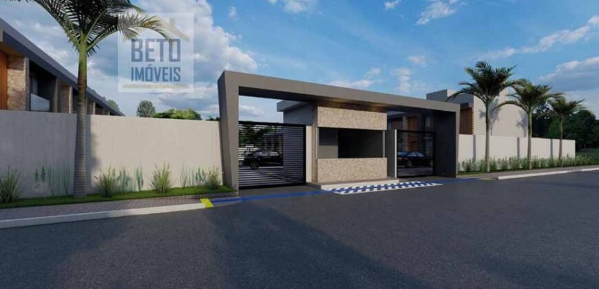 Casa Dúplex Novinha 102 m² 3 Qtos 1 Suíte em Condomínio Fechado na Cancela Preta | Macaé/RJ