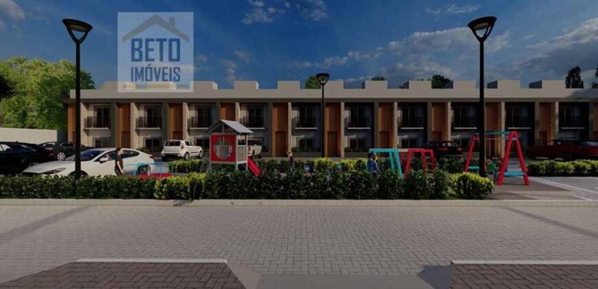 Casa Dúplex Novinha 102 m² 3 Qtos 1 Suíte em Condomínio Fechado na Cancela Preta | Macaé/RJ