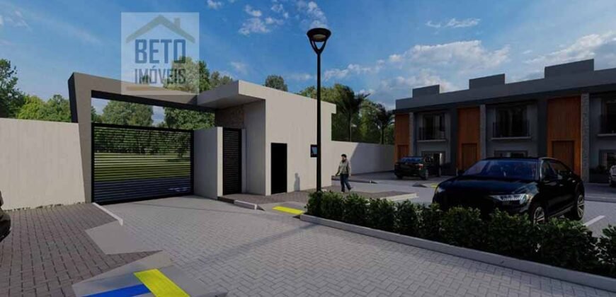 Casa Dúplex Novinha 102 m² 3 Qtos 1 Suíte em Condomínio Fechado na Cancela Preta | Macaé/RJ