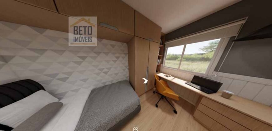 Casa Dúplex Novinha 102 m² 3 Qtos 1 Suíte em Condomínio Fechado na Cancela Preta | Macaé/RJ