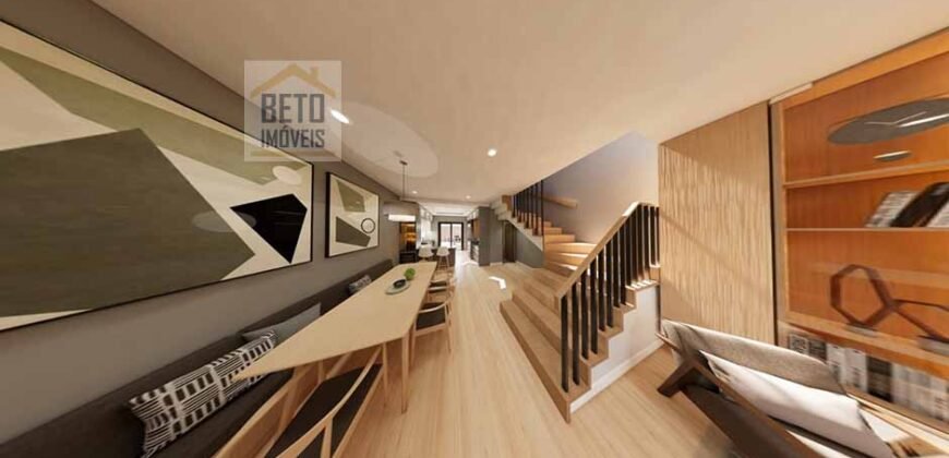 Casa Dúplex Novinha 102 m² 3 Qtos 1 Suíte em Condomínio Fechado na Cancela Preta | Macaé/RJ