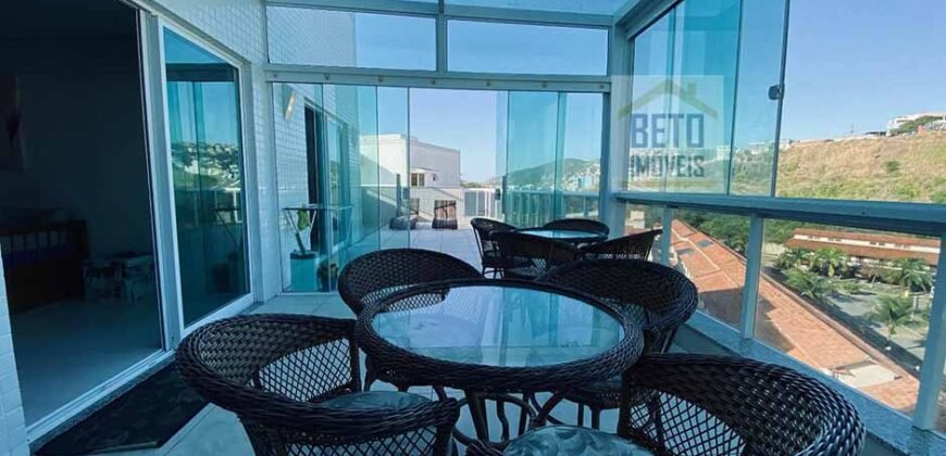 Cobertura de Luxo à Venda 140 m² 2 Qtos 1 Suíte Piscina Privativa no Lê Bon Vivant | Arraial do Cabo/RJ